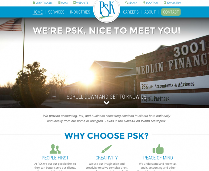 PSK home page